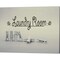 Laundry Room Sign Clothespins Black and White by Color Me Happy 20" x 16" Canvas Wall Art